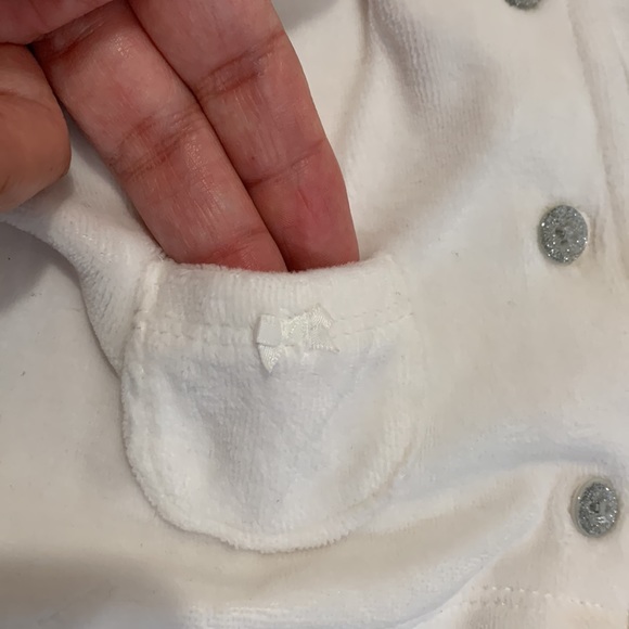 Carters jacket and pants set (white)- size newborn - Picture 5 of 9